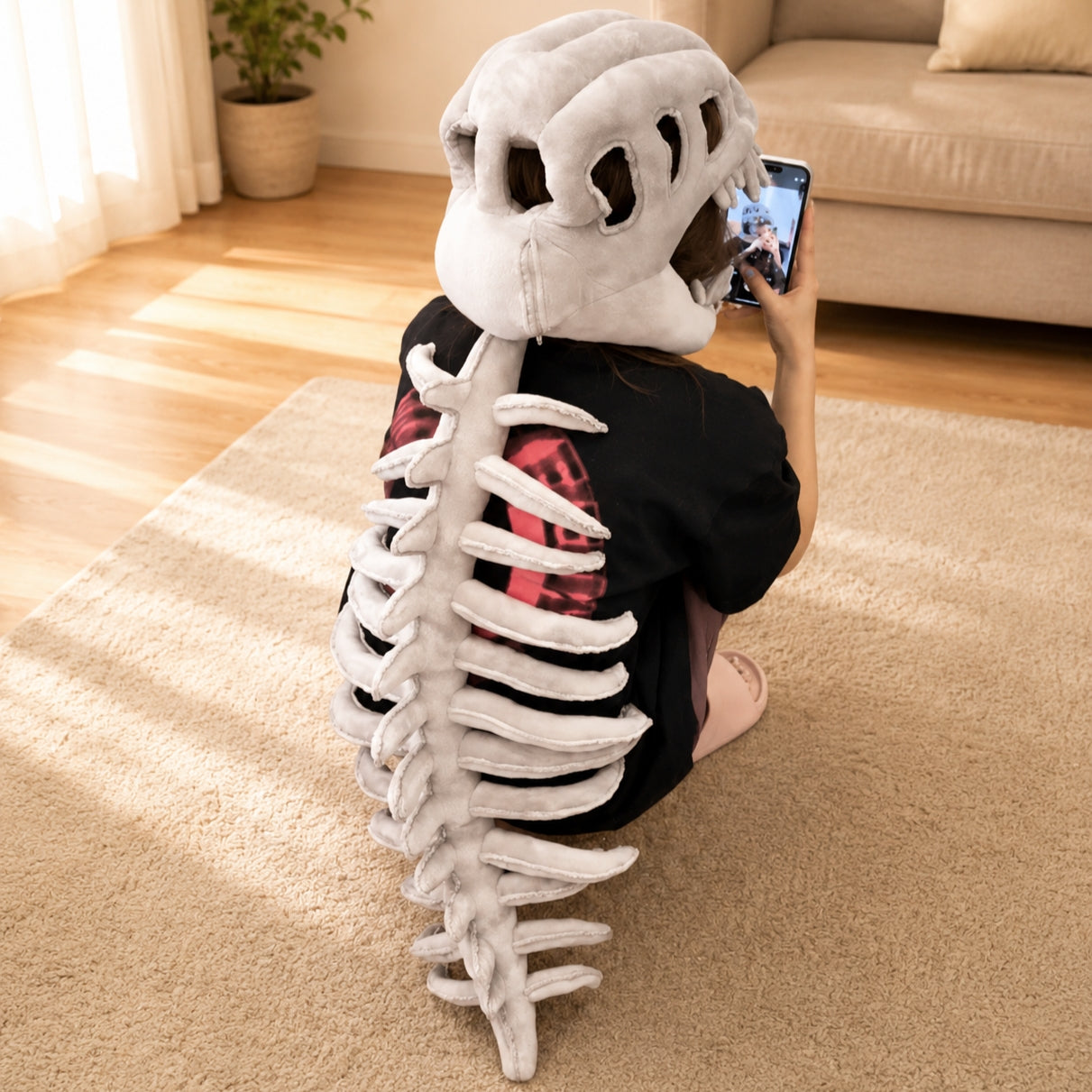 DinoGuise™ Wearable Skeleton Costume